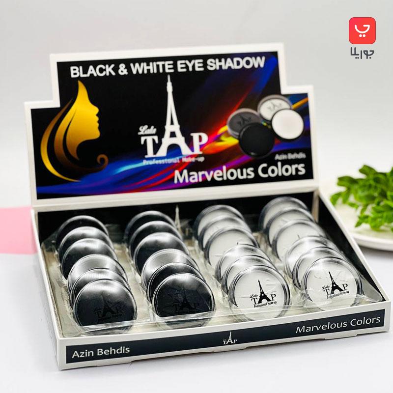 سایه چشم سفید و مشکی تاپ TAP